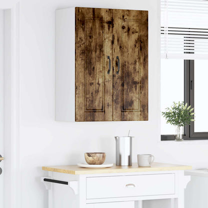 Armadietto a muro PORTO 2 pcs Rovere fumé 30 x 31 x 80 cm | homemem39