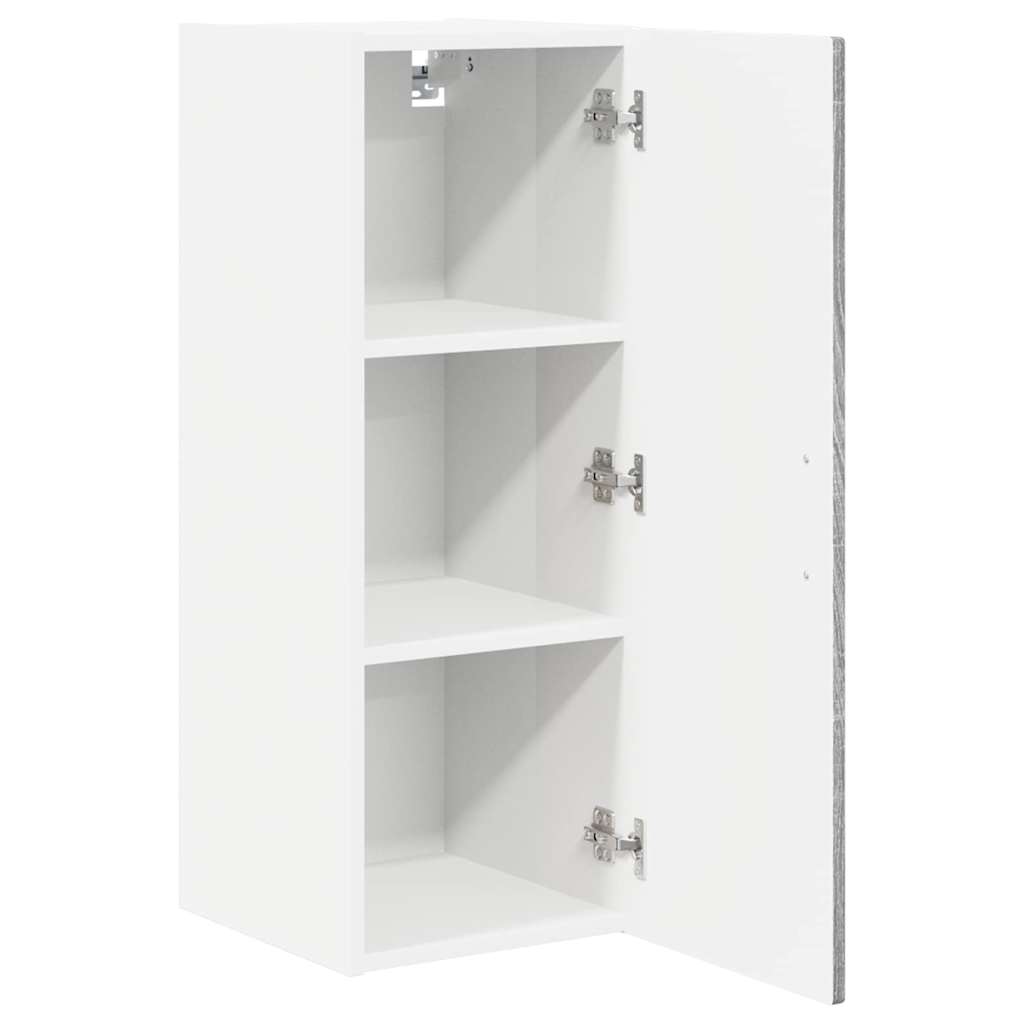 Armadietto a muro PORTO Grigio Sonoma 30 x 31 x 80 cm | homemem39
