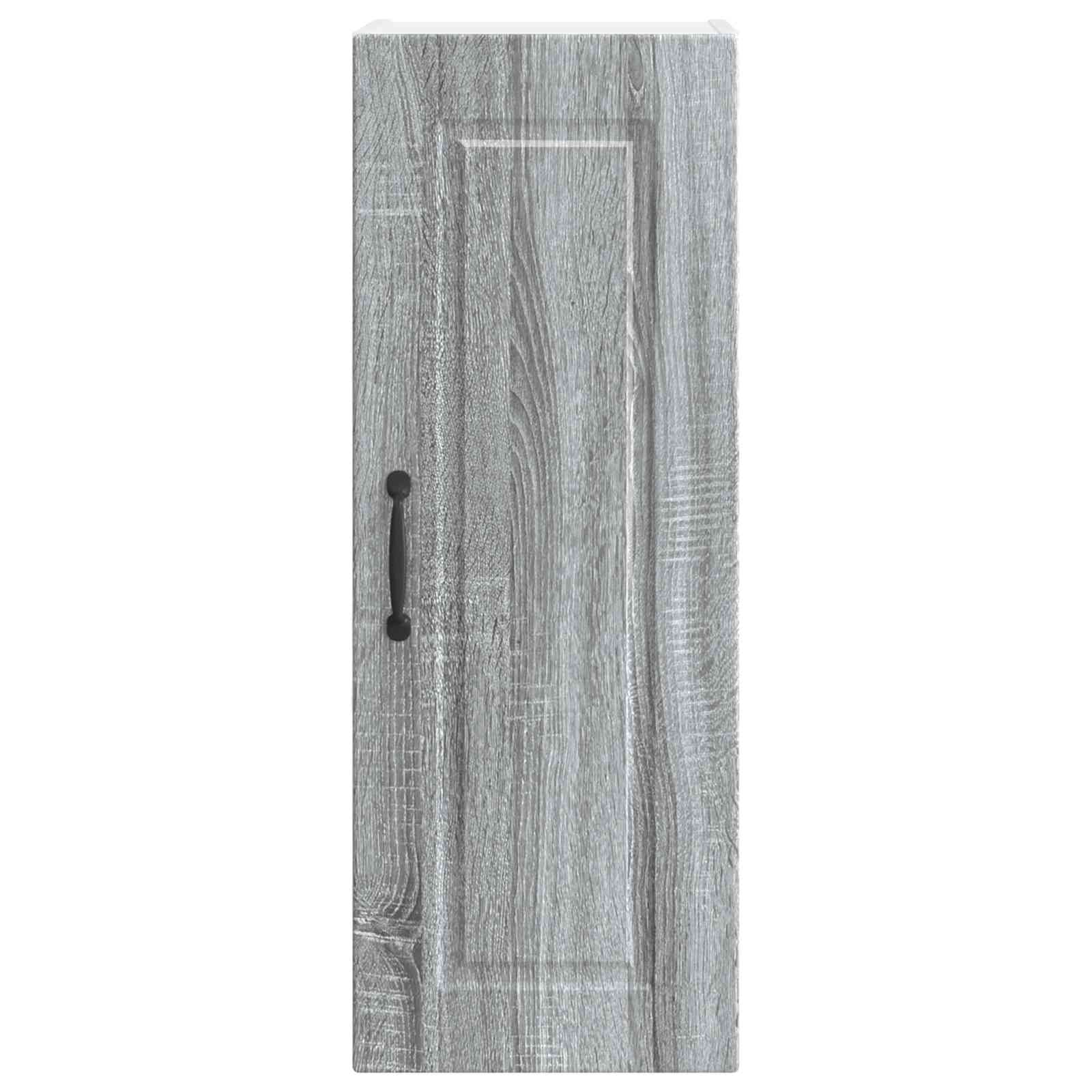 Armadietto a muro PORTO 2 pcs Grigio Sonoma 30 x 31 x 80 cm | homemem39