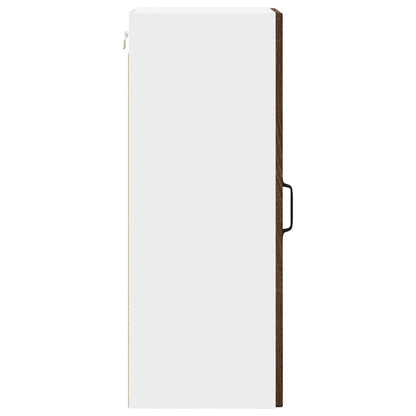 Armadietto a muro PORTO Rovere Marrone 30 x 31 x 80 cm | homemem39