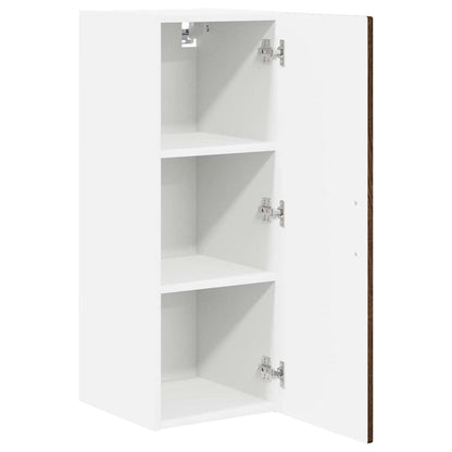 Armadietto a muro PORTO 2 pcs Rovere Marrone 30 x 31 x 80 cm | homemem39