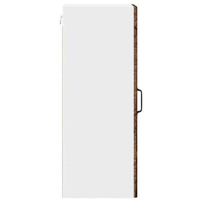 Armadietto a muro PORTO 2 pcs Legno vecchio 30 x 31 x 80 cm | homemem39