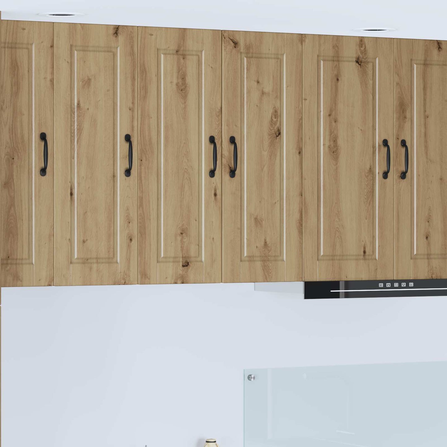 Armadietto a muro PORTO Rovere artigianale 30 x 31 x 80 cm | homemem39