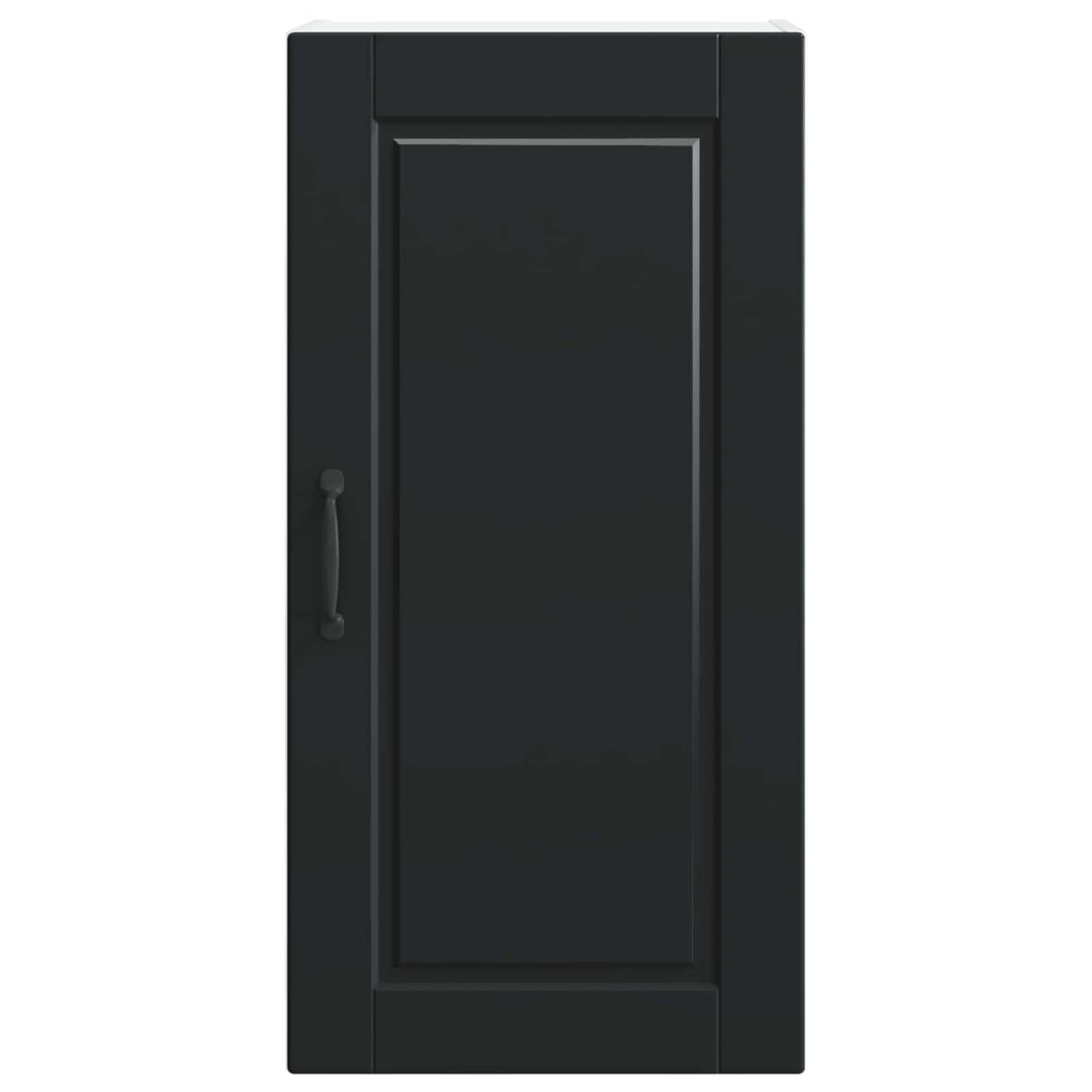 Armadietto a muro PORTO Nero 40 x 31 x 80 cm Legno multistrato | homemem39