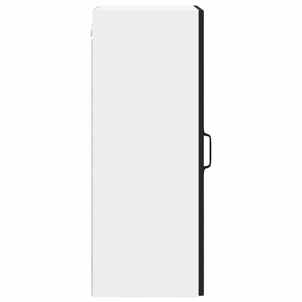 Armadietto a muro PORTO Nero 40 x 31 x 80 cm Legno multistrato | homemem39