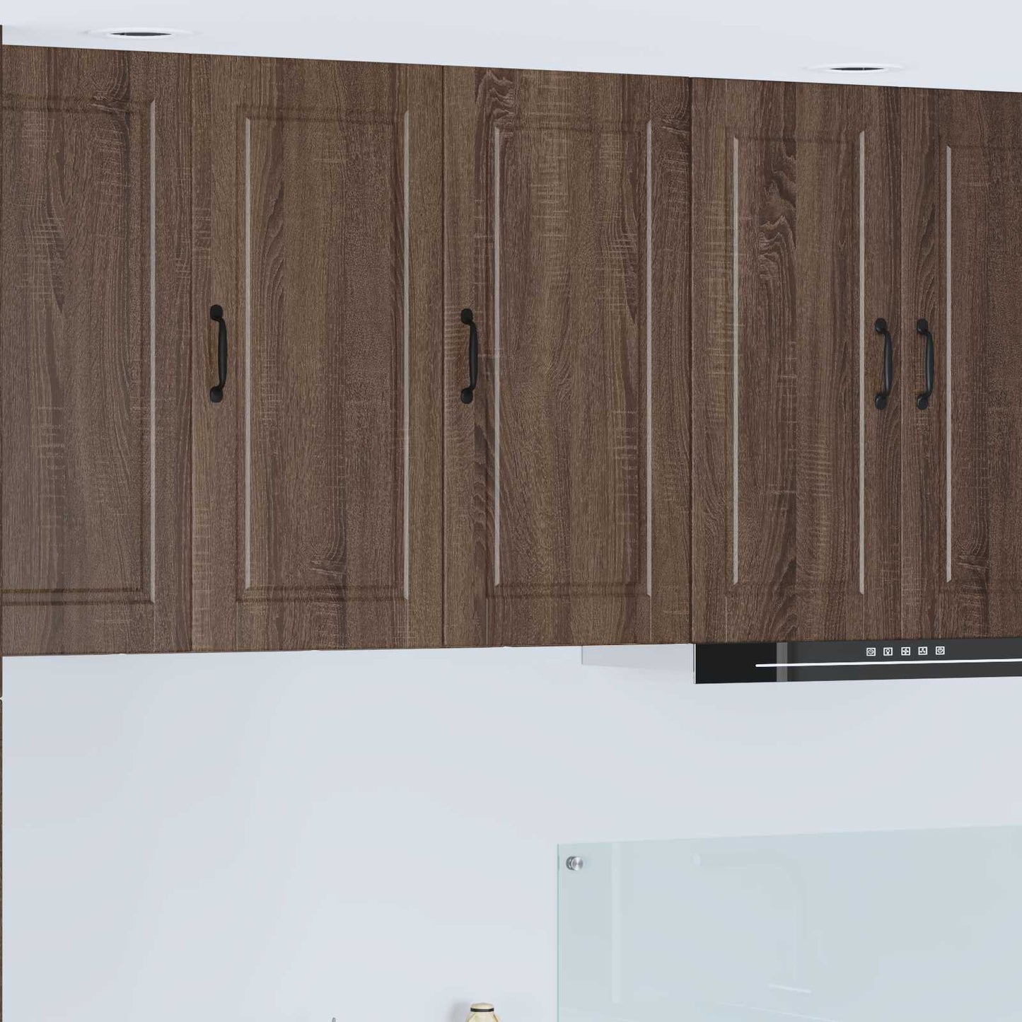 Armadietto a muro PORTO Rovere Marrone 40 x 31 x 80 cm