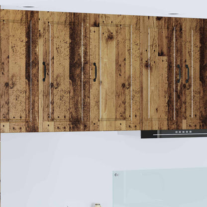 Armadietto a muro PORTO Legno vecchio 40 x 31 x 80 cm | homemem39