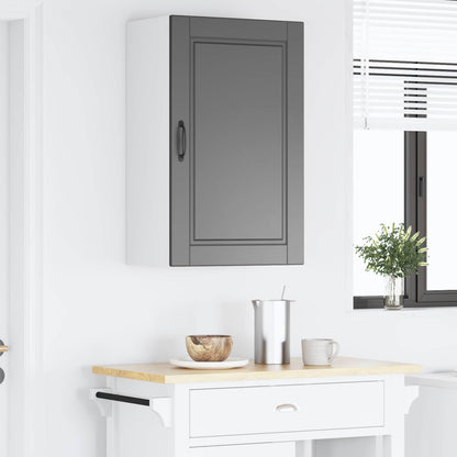 Armadietto a muro PORTO Nero 50 x 31 x 80 cm Legno multistrato | homemem39