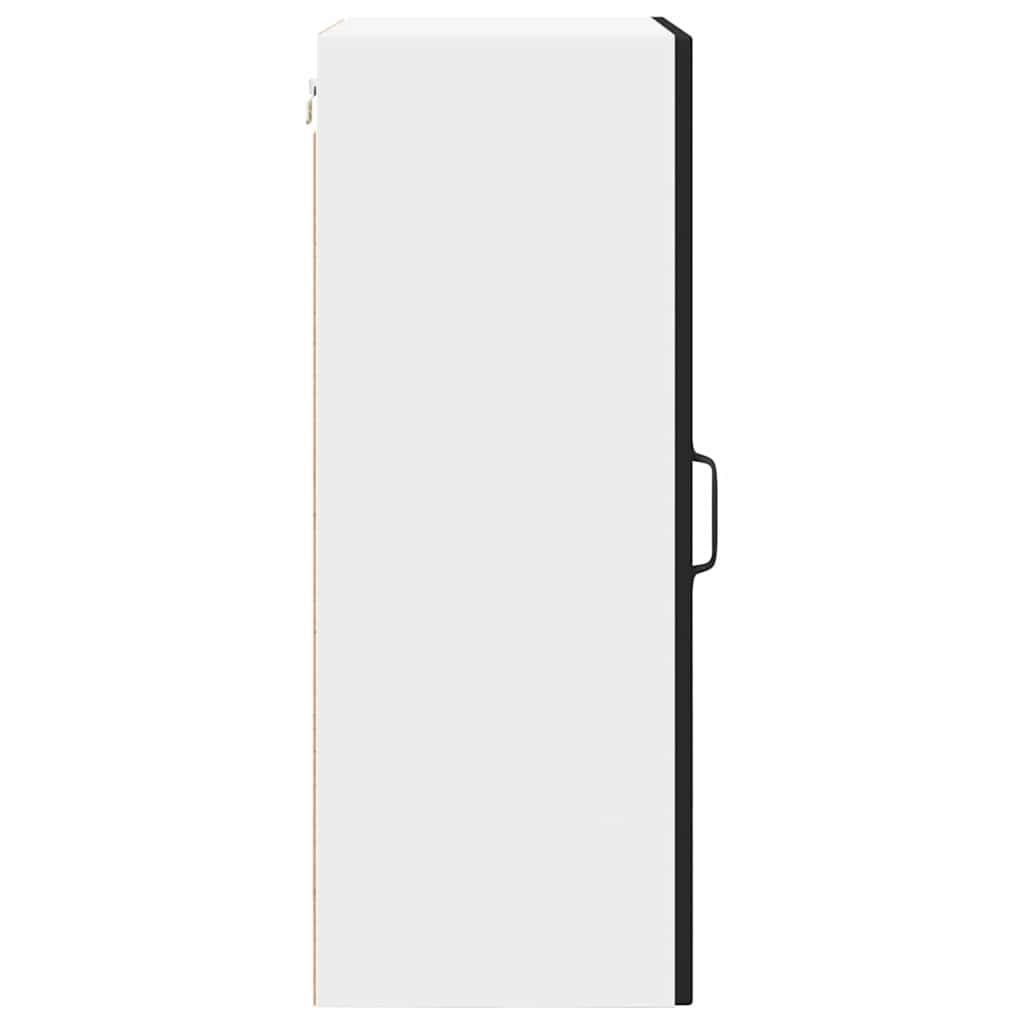Armadietto a muro PORTO Nero 50 x 31 x 80 cm Legno multistrato | homemem39
