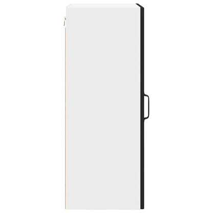 Armadietto a muro PORTO Nero 50 x 31 x 80 cm Legno multistrato | homemem39