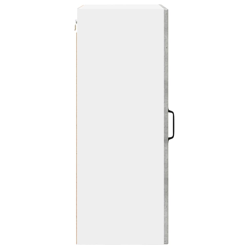 Armadietto a muro PORTO Grigio cemento 50 x 31 x 80 cm | homemem39