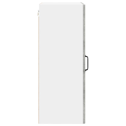 Armadietto a muro PORTO Grigio cemento 50 x 31 x 80 cm | homemem39
