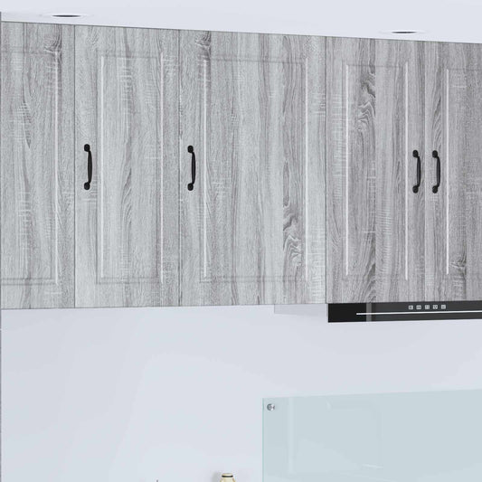 Armadietto a muro PORTO Grigio Sonoma 50 x 31 x 80 cm | homemem39