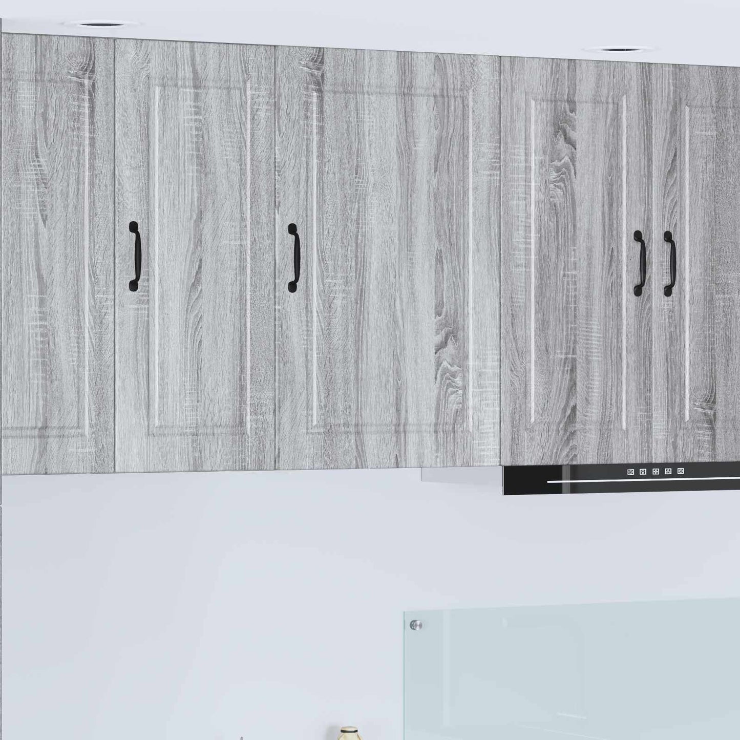 Armadietto a muro PORTO Grigio Sonoma 50 x 31 x 80 cm