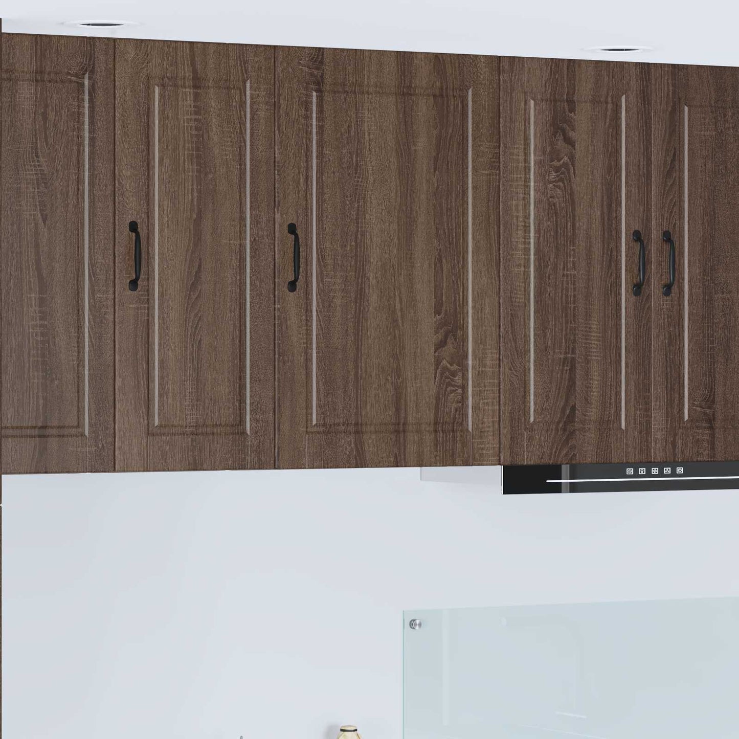 Armadietto a muro PORTO Rovere Marrone 50 x 31 x 80 cm