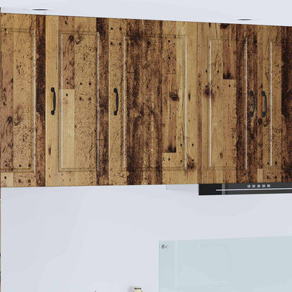 Armadietto a muro PORTO Legno vecchio 50 x 31 x 80 cm