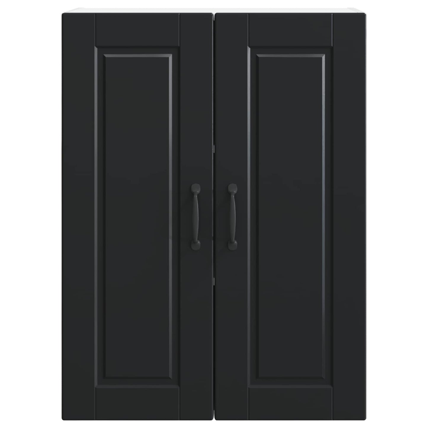 Armadietto a muro PORTO Nero 60 x 31 x 80 cm Legno multistrato | homemem39