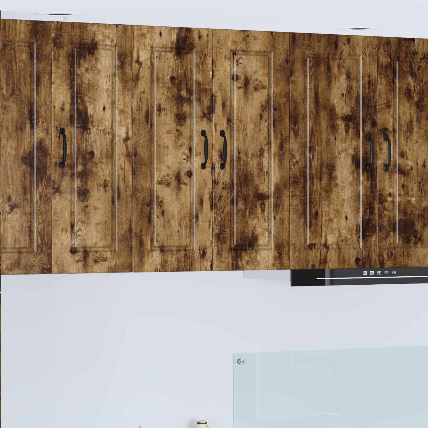 Armadietto a muro PORTO Rovere fumé 60 x 31 x 80 cm | homemem39