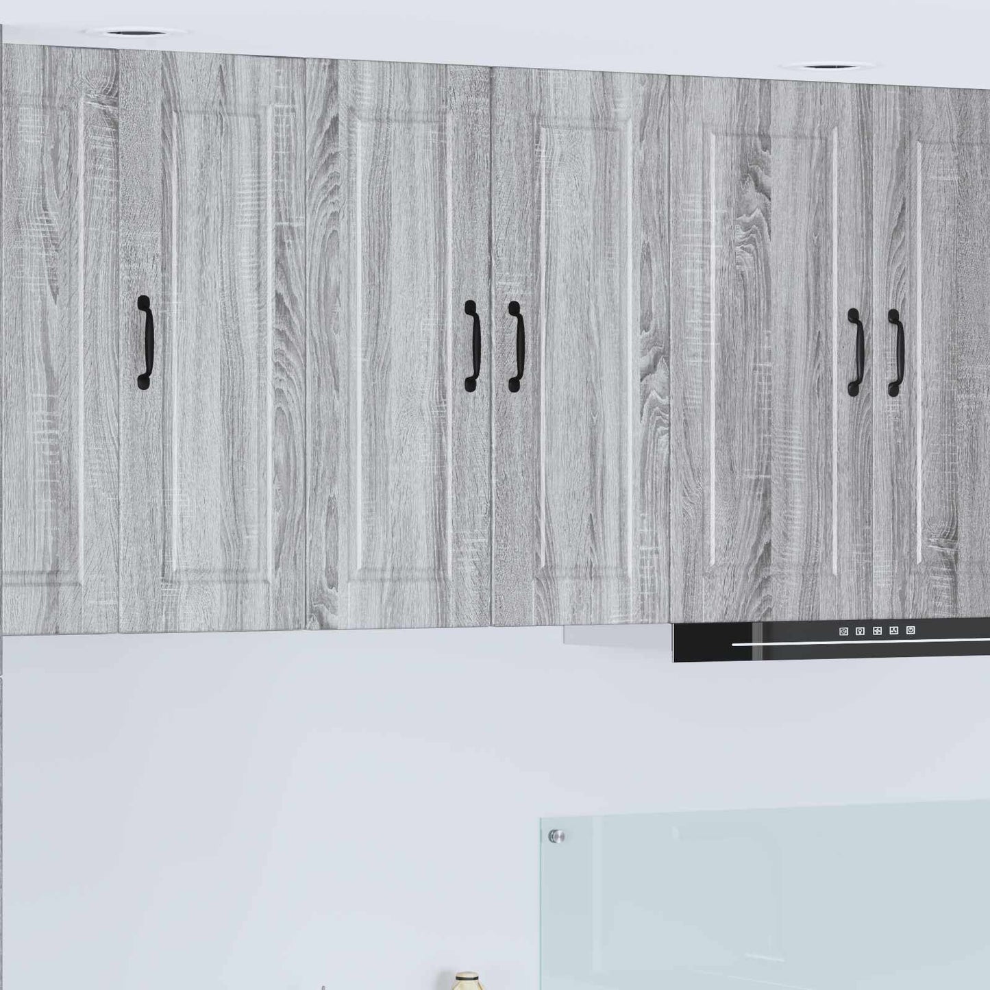 Armadietto a muro PORTO Grigio Sonoma 60 x 31 x 80 cm | homemem39