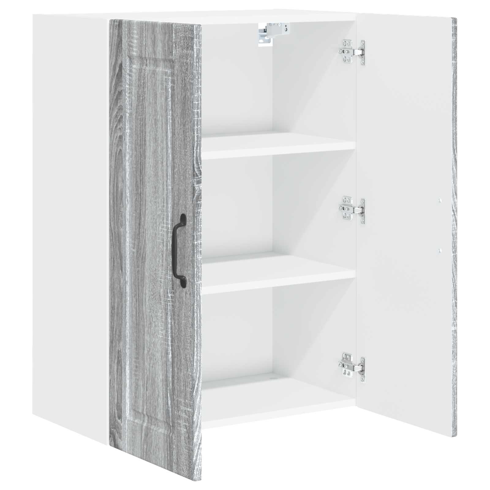 Armadietto a muro PORTO Grigio Sonoma 60 x 31 x 80 cm | homemem39