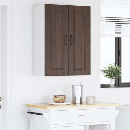 Armadietto a muro PORTO Rovere Marrone 60 x 31 x 80 cm | homemem39