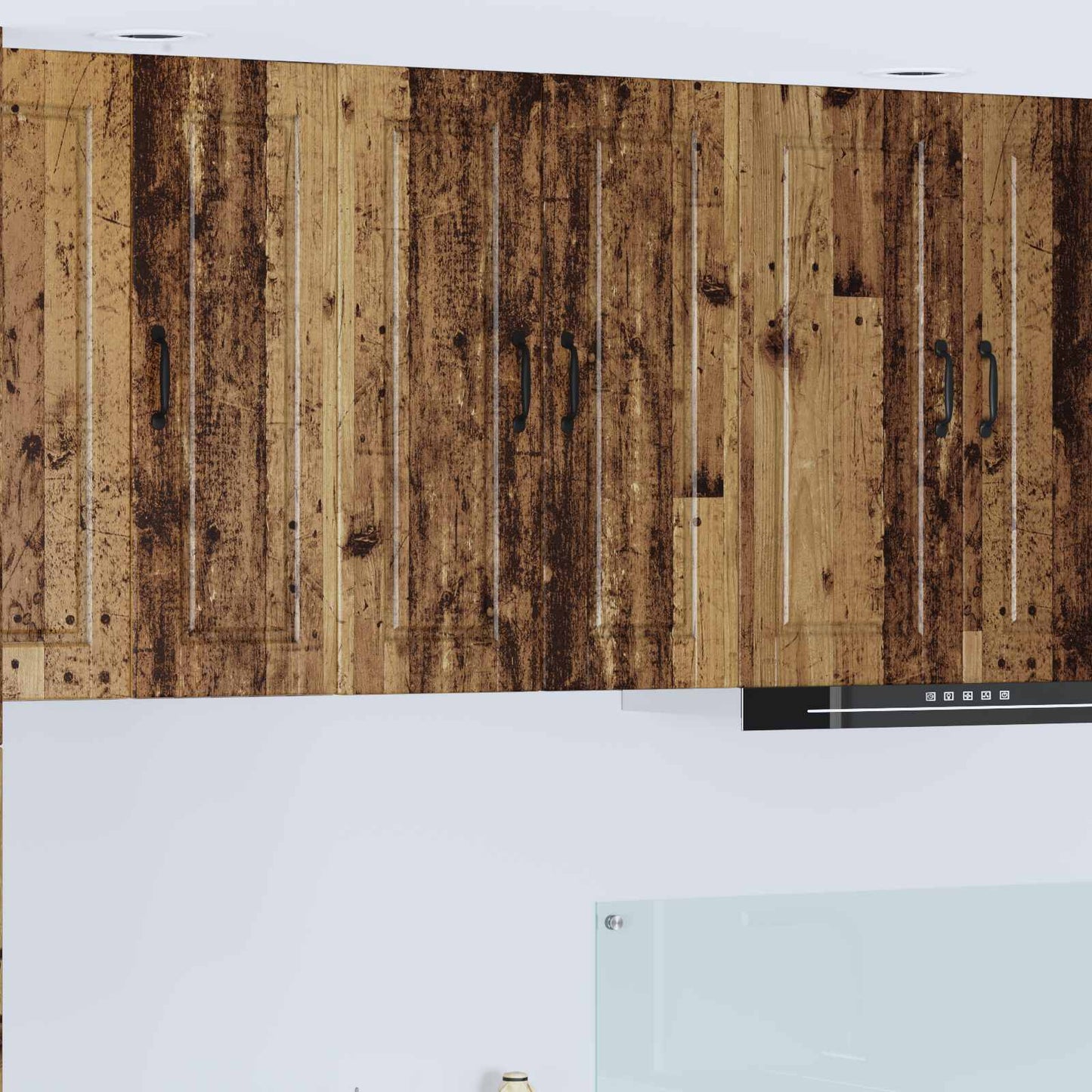 Armadietto a muro PORTO Legno vecchio 60 x 31 x 80 cm