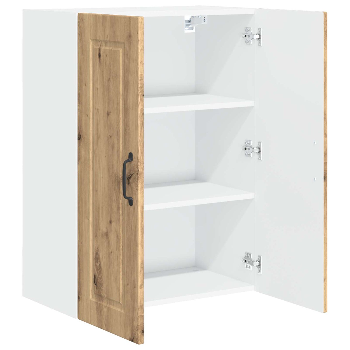 Armadietto a muro PORTO Rovere artigianale 60 x 31 x 80 cm | homemem39