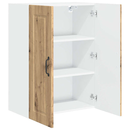 Armadietto a muro PORTO Rovere artigianale 60 x 31 x 80 cm | homemem39