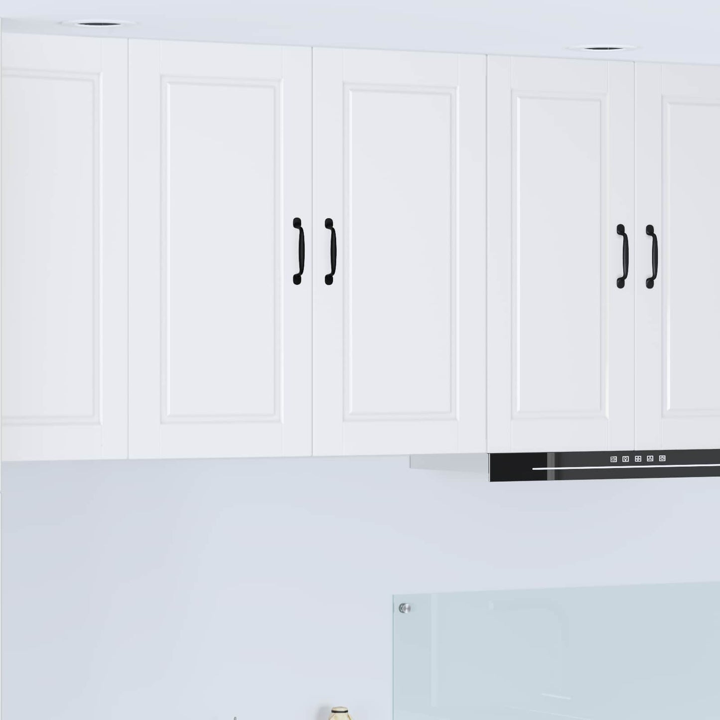 Armadietto a muro PORTO Bianco 80 x 31 x 80 cm | homemem39