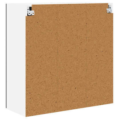 Armadietto a muro PORTO Nero 80 x 31 x 80 cm Legno multistrato | homemem39