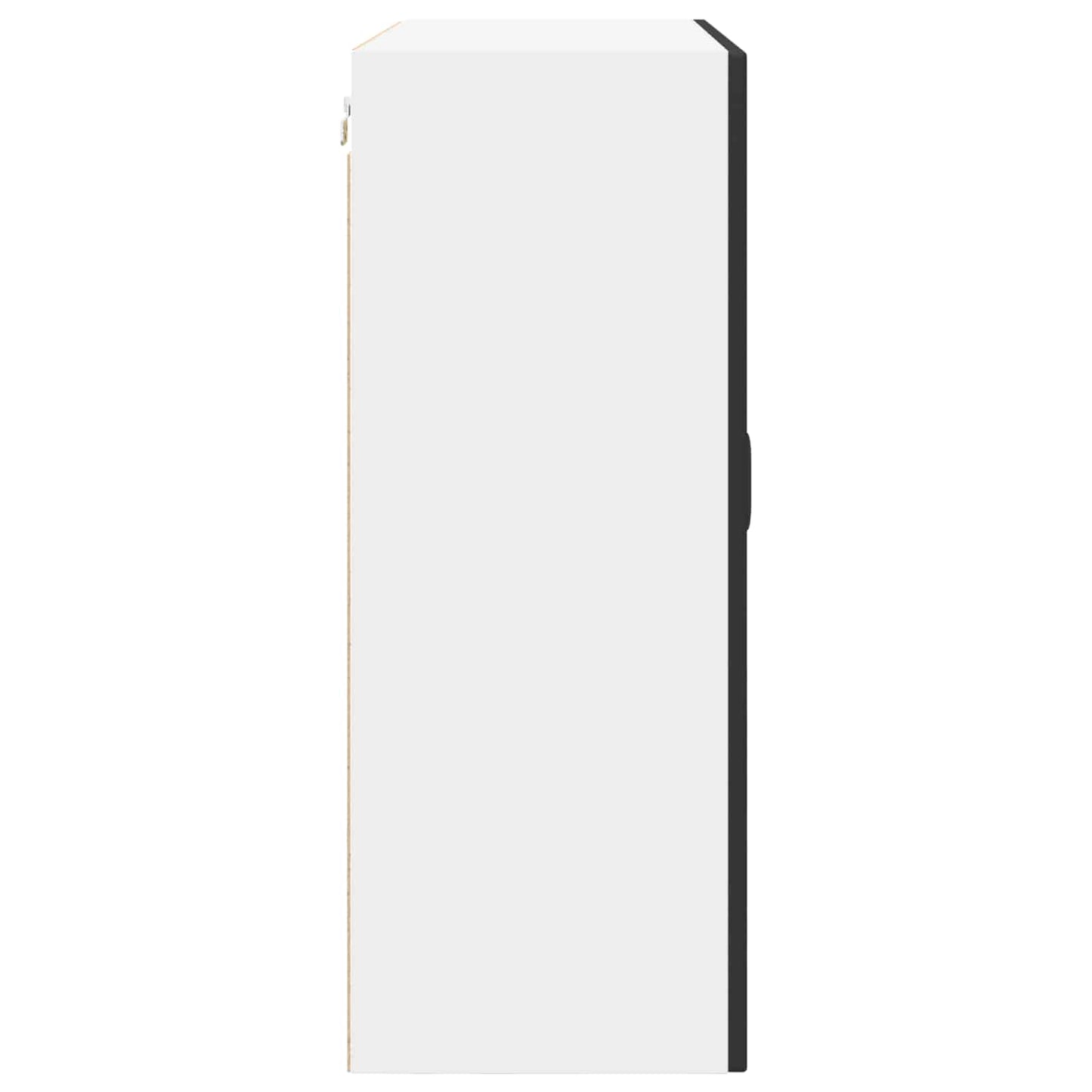 Armadietto a muro PORTO Nero 80 x 31 x 80 cm Legno multistrato | homemem39