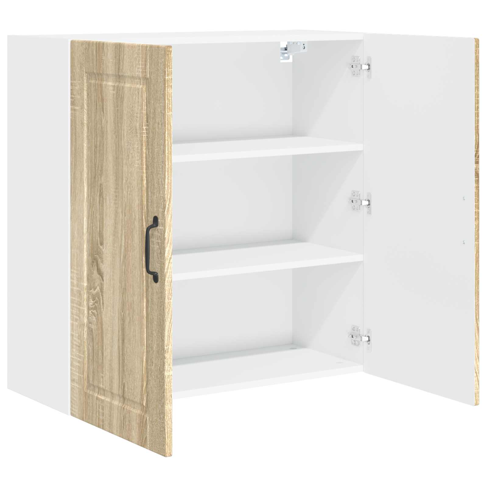 Armadietto a muro PORTO Rovere Sonoma 80 x 31 x 80 cm | homemem39