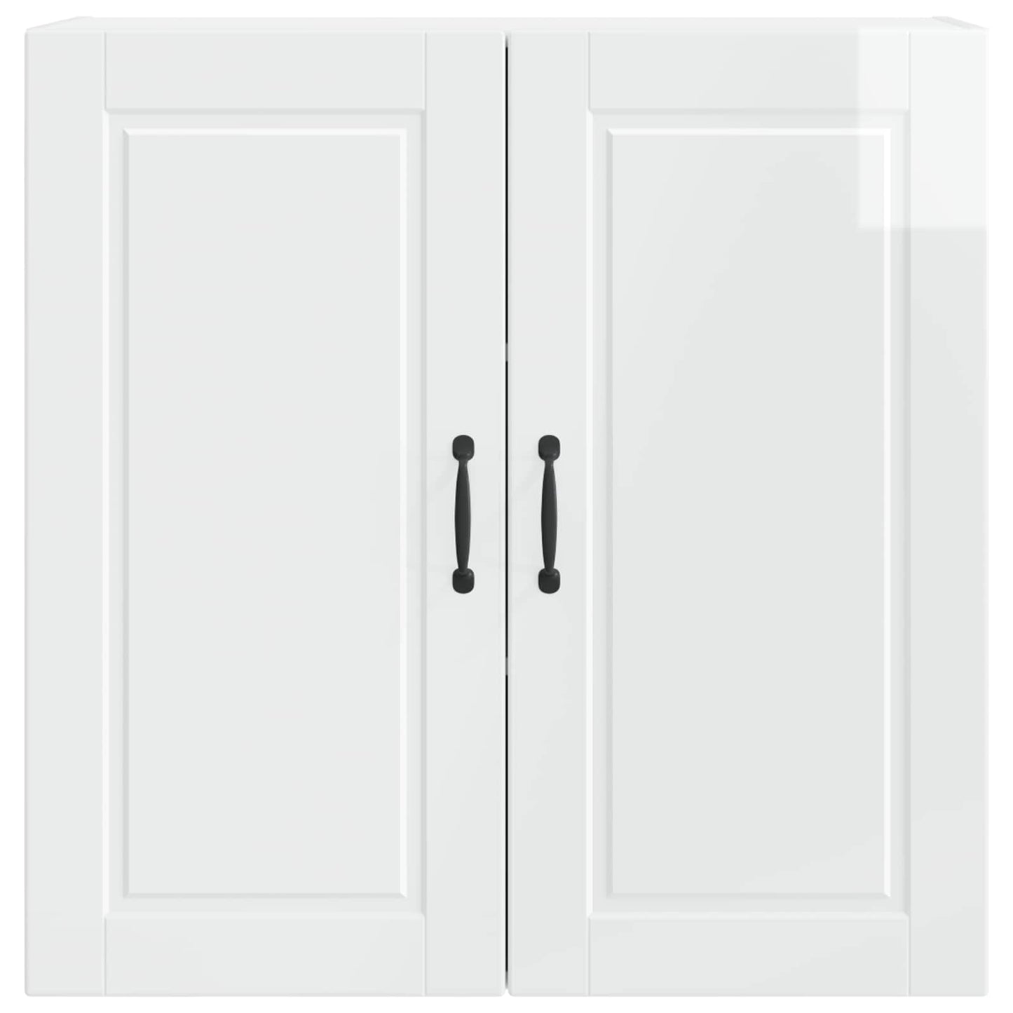 Armadietto a muro PORTO Bianco Lucido 80 x 31 x 80 cm | homemem39