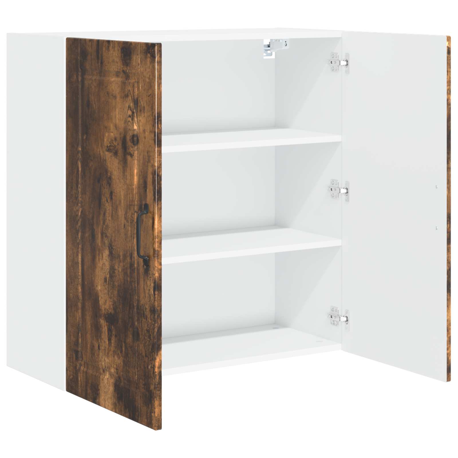 Armadietto a muro PORTO Rovere fumé 80 x 31 x 80 cm | homemem39
