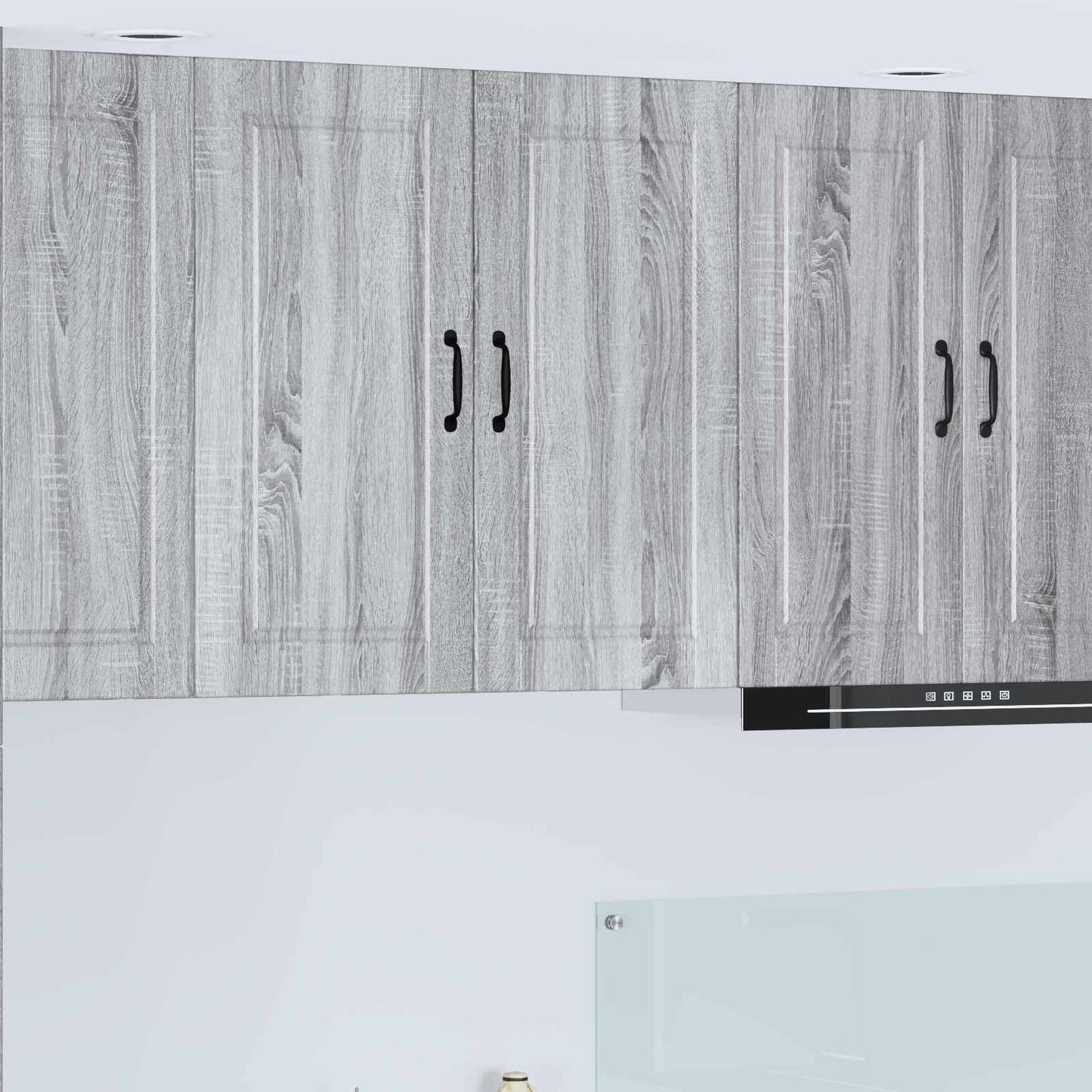 Armadietto a muro PORTO Grigio Sonoma 80 x 31 x 80 cm
