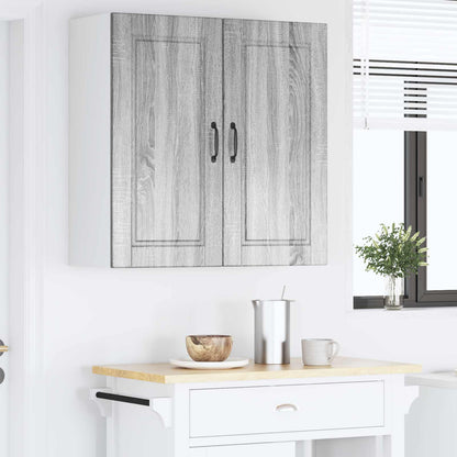 Armadietto a muro PORTO Grigio Sonoma 80 x 31 x 80 cm | homemem39