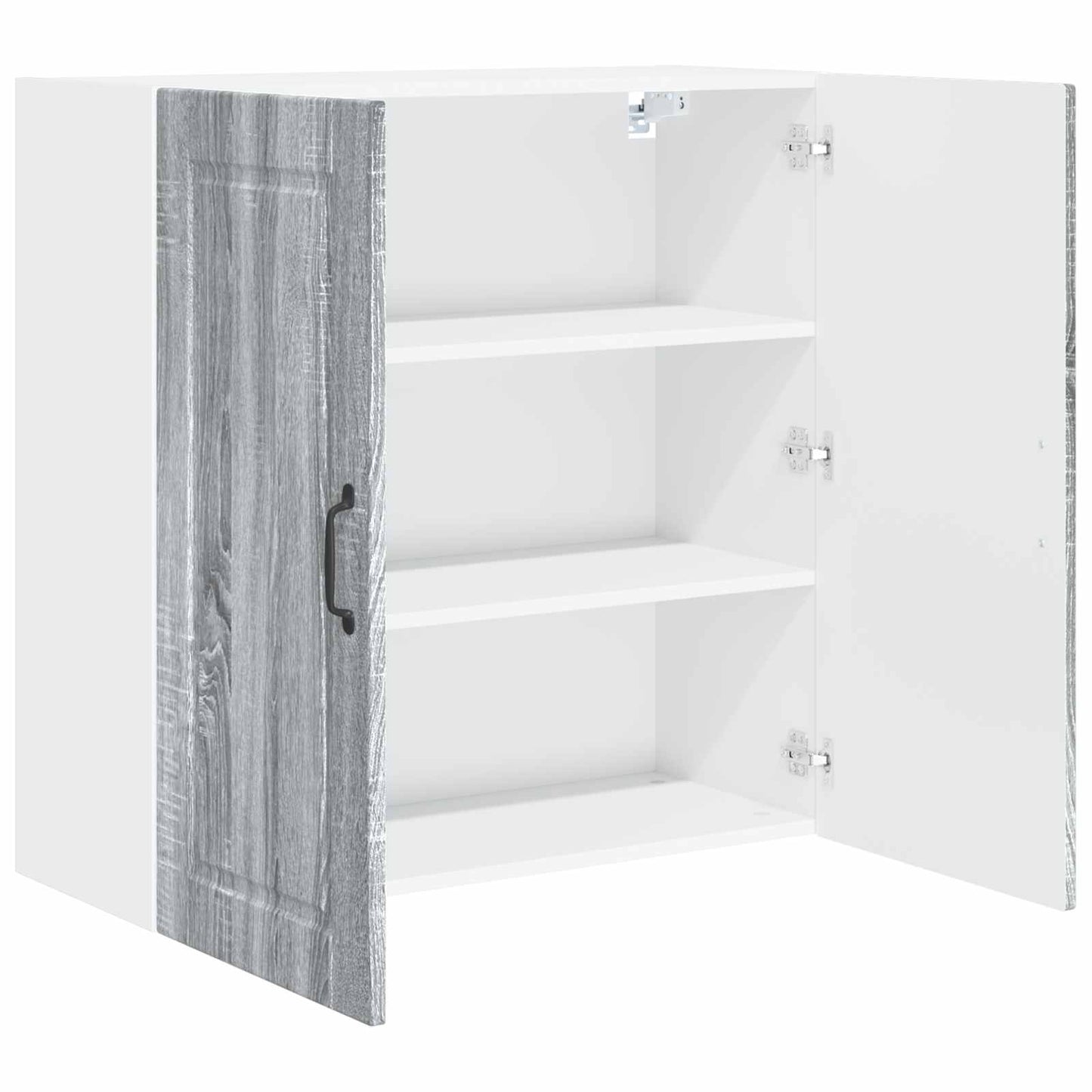 Armadietto a muro PORTO Grigio Sonoma 80 x 31 x 80 cm | homemem39