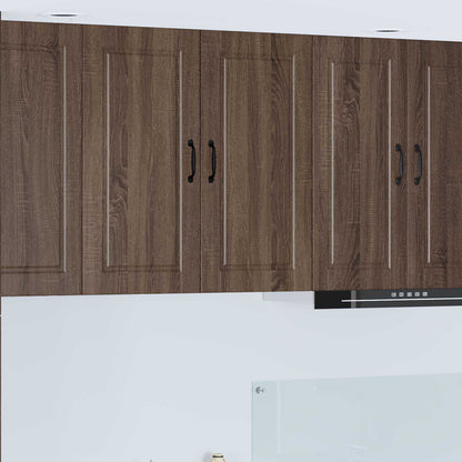Armadietto a muro PORTO Rovere Marrone 80 x 31 x 80 cm