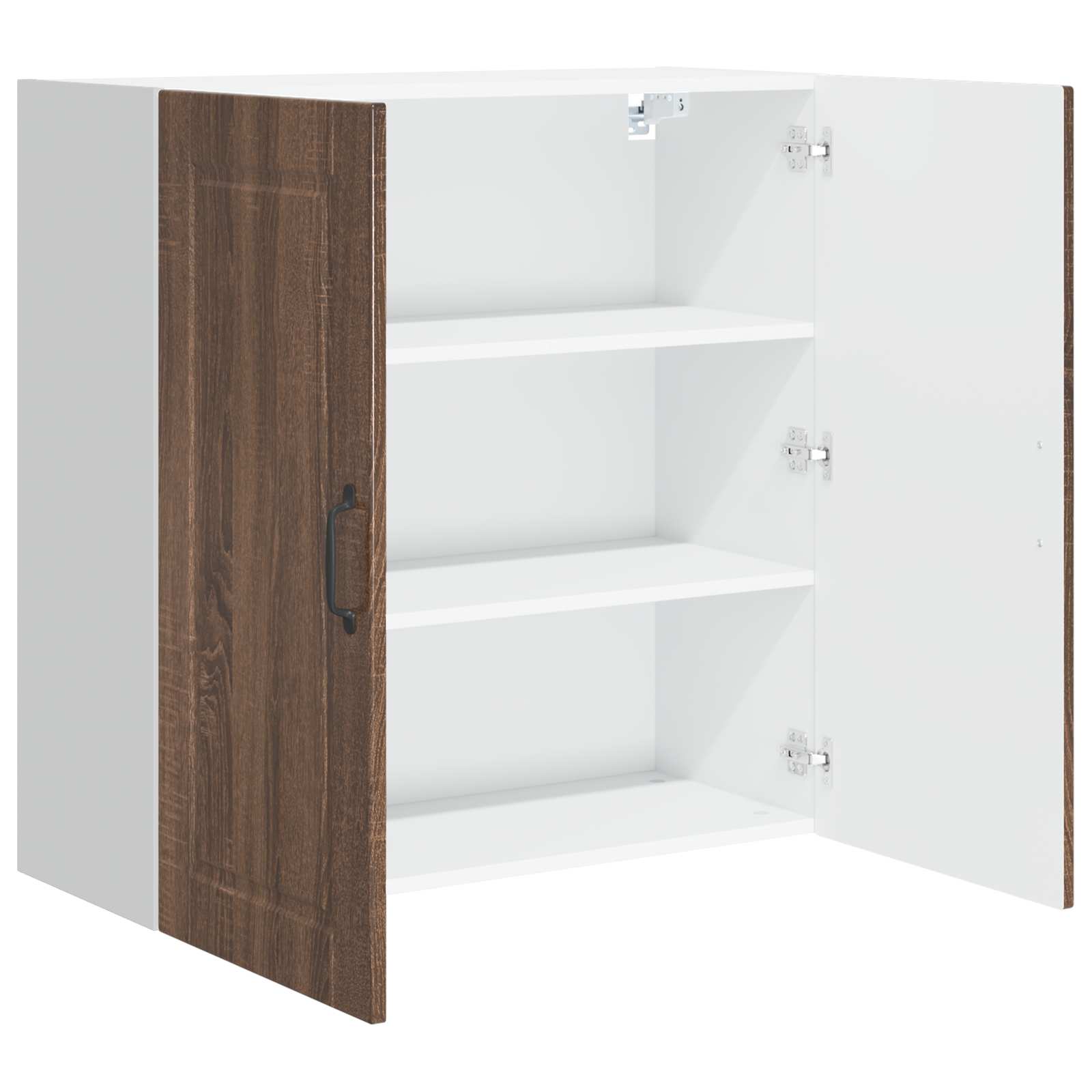 Armadietto a muro PORTO Rovere Marrone 80 x 31 x 80 cm | homemem39