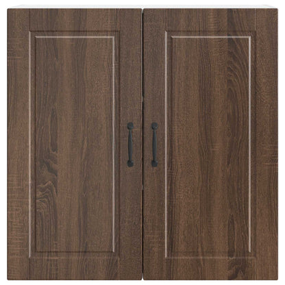 Armadietto a muro PORTO Rovere Marrone 80 x 31 x 80 cm | homemem39