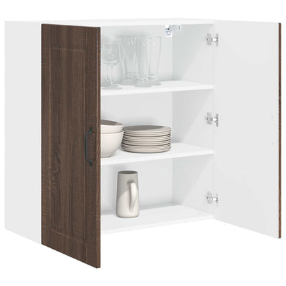Armadietto a muro PORTO Rovere Marrone 80 x 31 x 80 cm