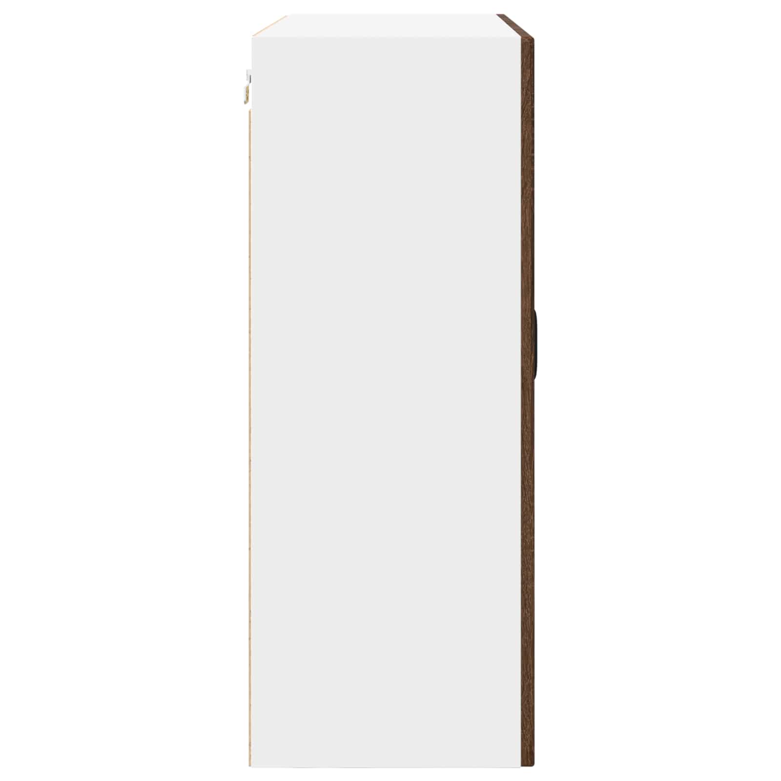 Armadietto a muro PORTO Rovere Marrone 80 x 31 x 80 cm | homemem39