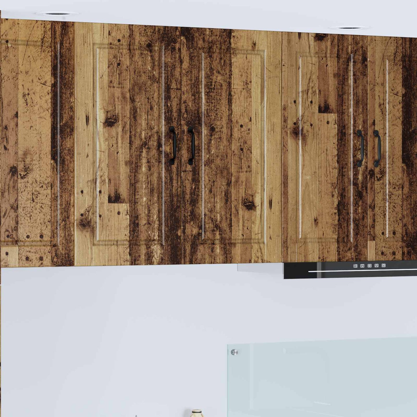 Armadietto a muro PORTO Legno vecchio 80 x 31 x 80 cm | homemem39