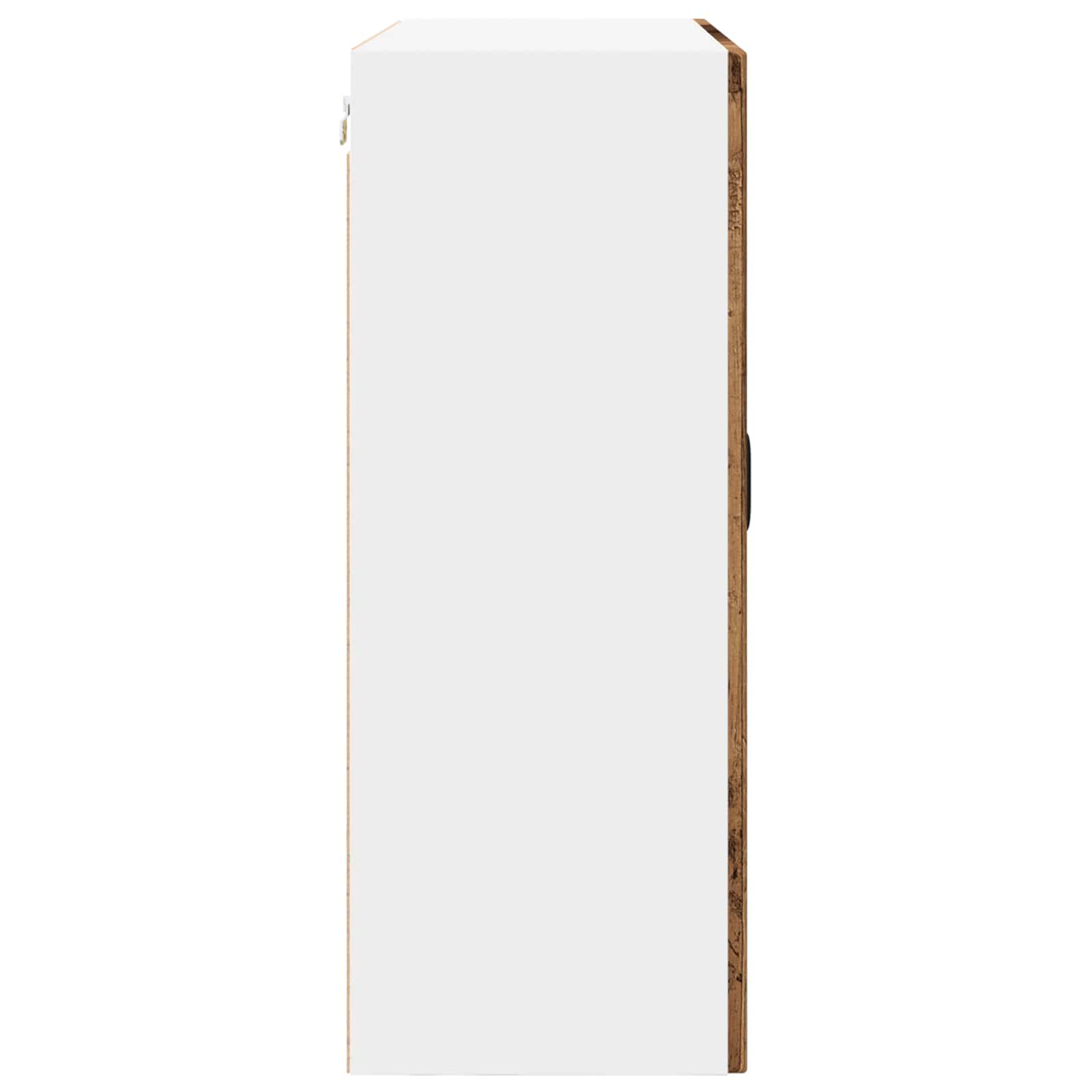 Armadietto a muro PORTO Legno vecchio 80 x 31 x 80 cm | homemem39