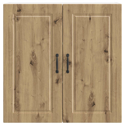 Armadietto a muro PORTO Rovere artigianale 80 x 31 x 80 cm | homemem39