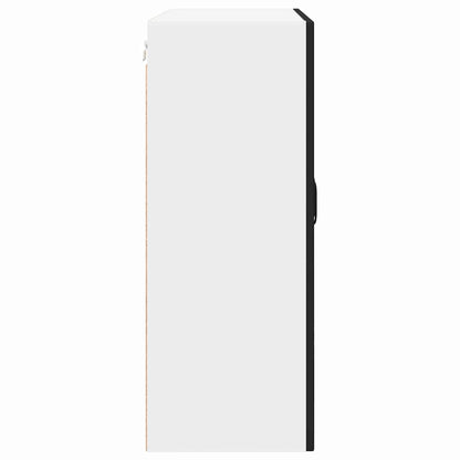 Mobile in vetro da parete PORTO Nero 80 x 31 x 80 cm | homemem39