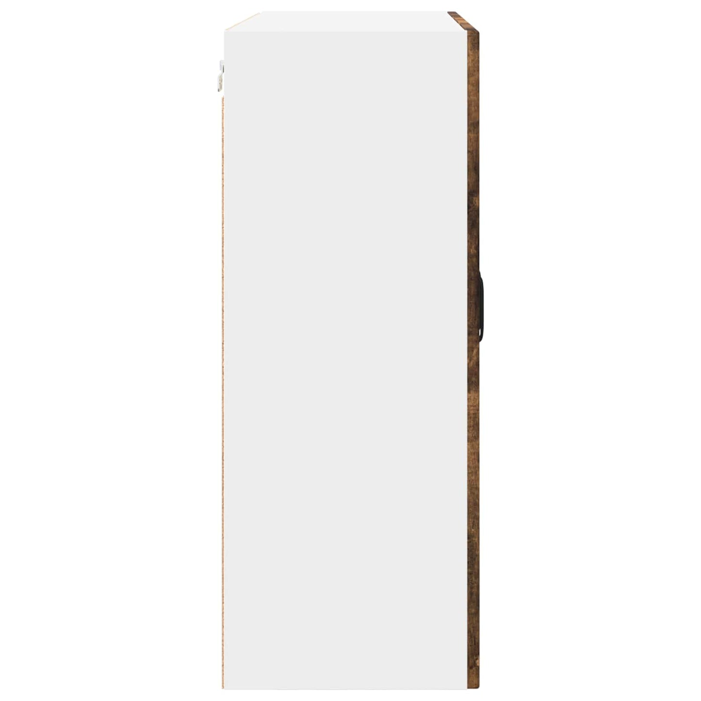 Mobile in vetro da parete PORTO Rovere fumé 80 x 31 x 80 cm