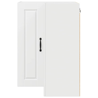 Mobile angolare per parete PORTO Bianco 57 x 57 x 80 cm | homemem39