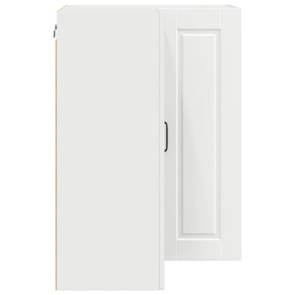 Mobile angolare per parete PORTO Bianco 57 x 57 x 80 cm