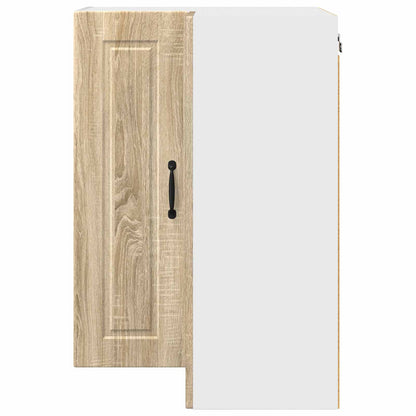 Mobile angolare per parete PORTO Rovere Sonoma 57 x 57 x 80 cm | homemem39